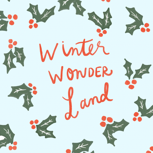 Winter Wonderland Printable Print