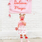 Light Pink Peppermint Pigtails with Tinsel