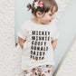 White sequin star tinsel pigtail clip set