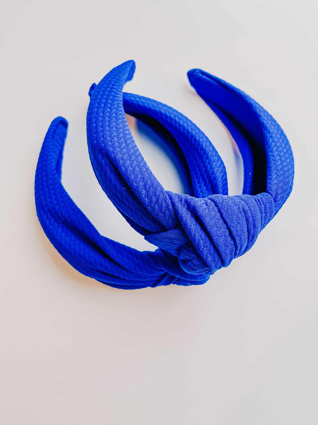 PREORDER: Royal  Blue Knotted Headband for Girls & Women