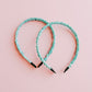 Blue Scrunchie Headband for Girls