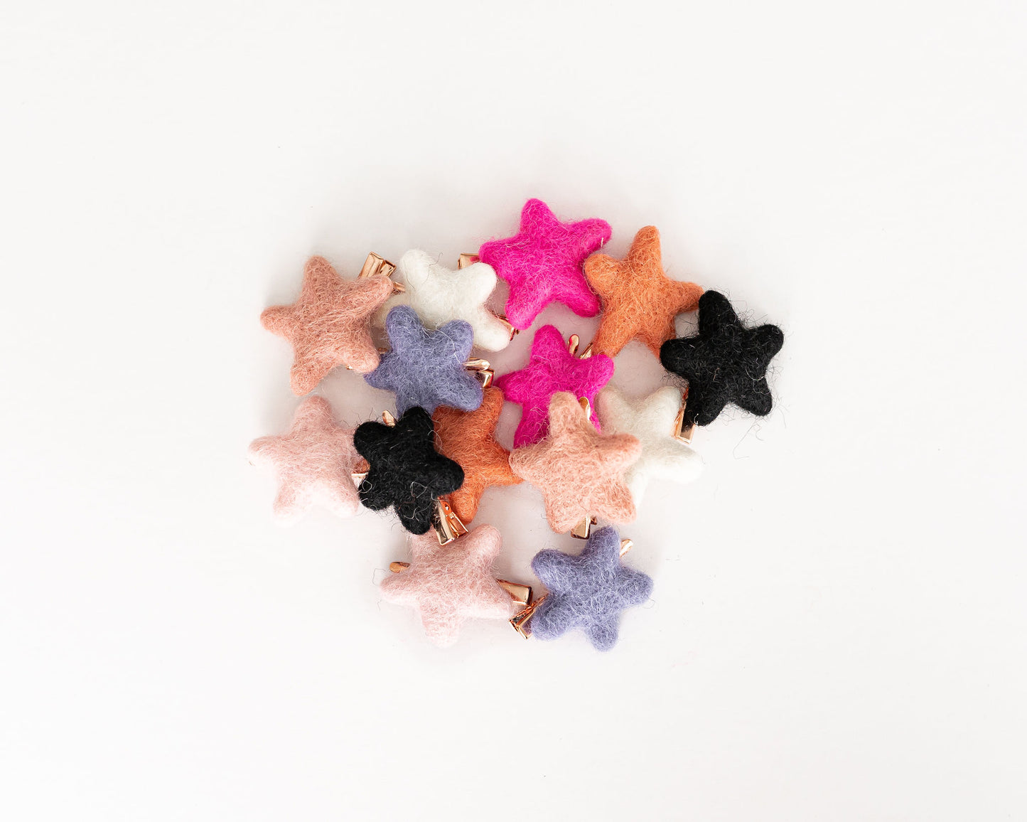 Hot Pink Star Halloween Pigtails