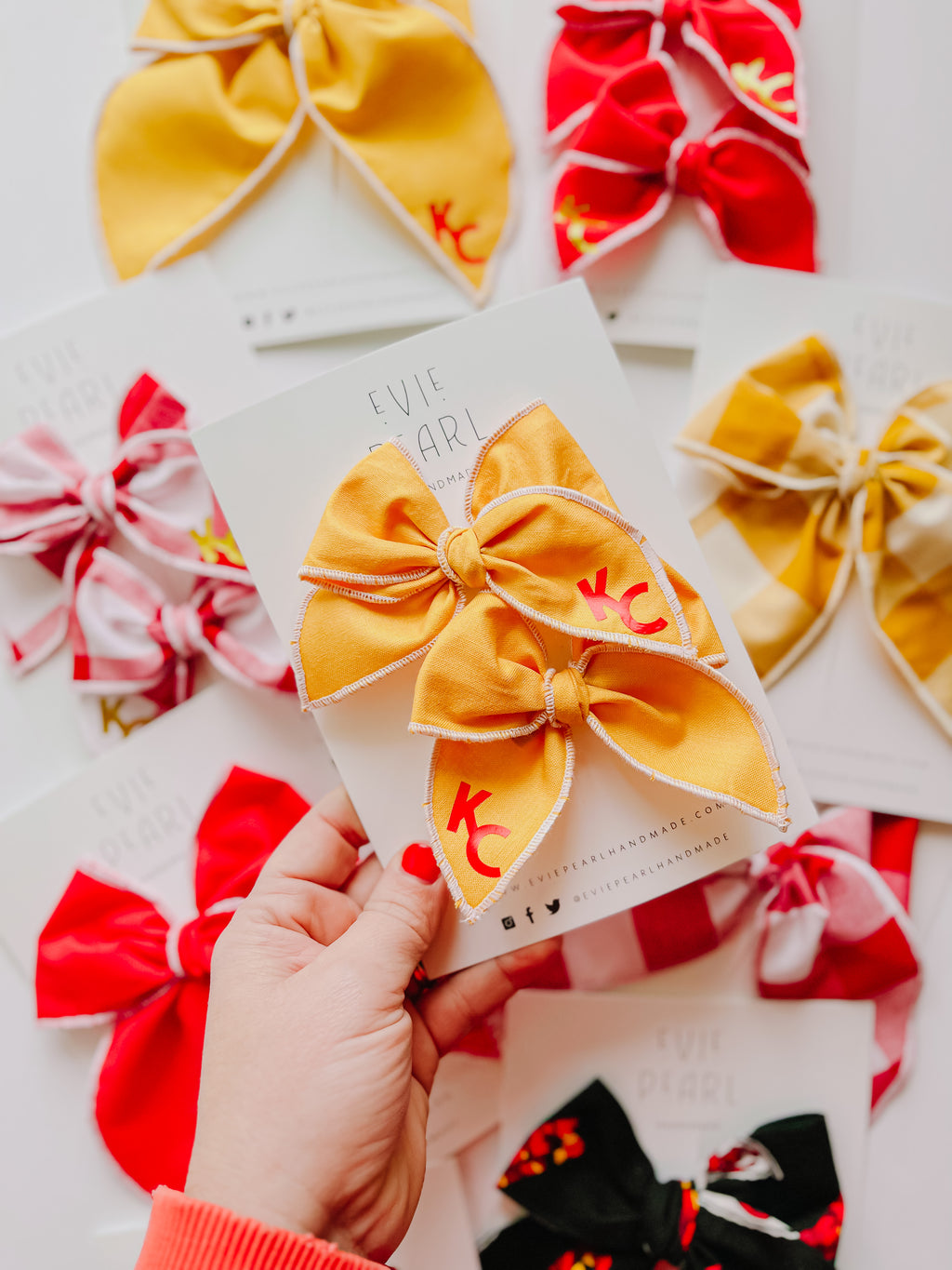 Gold KC Small Pigtail Set