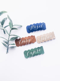 Fall Personalized Snap Clips